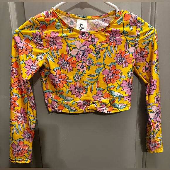 art class | Swim | Art Class Size M 8 Cropped Rash Guard Euc | Poshmark
